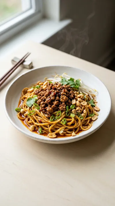 Spicy Dan Dan Noodles – Quick Sichuan Dinner