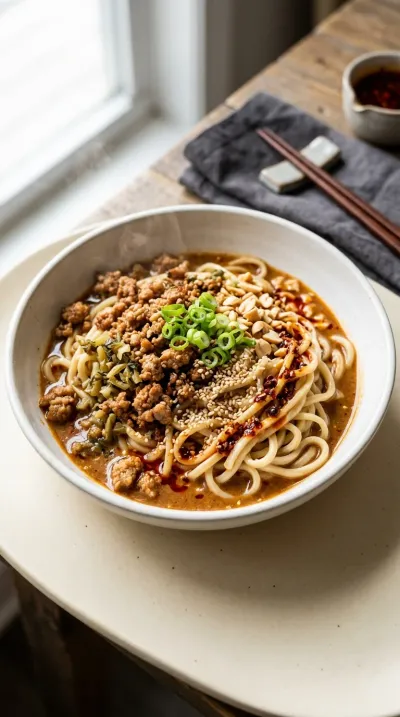 Spicy Dan Dan Noodles – Quick Sichuan‑Style Dinner