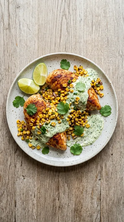 Street Corn Chicken – Easy Weeknight Recipe - cooking process