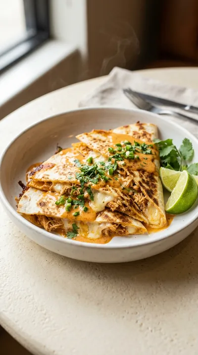 Creamy Jalapeno Birria Quesadillas