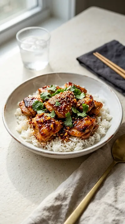 Chili Crisp Hot Honey Chicken