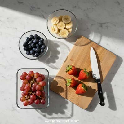 American Flag Fruit Tray – Patriotic Fruit Platter - cooking process