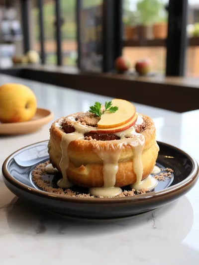 Apple Cinnamon Rolls – Easy Recipe - ready to serve