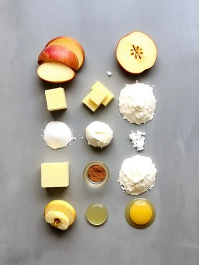 Apple Hand Pies – Easy Homemade Recipe - ingredients preparation