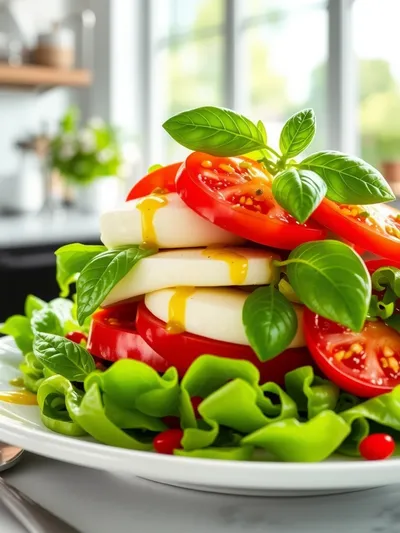 Avocado Caprese Salad – Light & Fresh