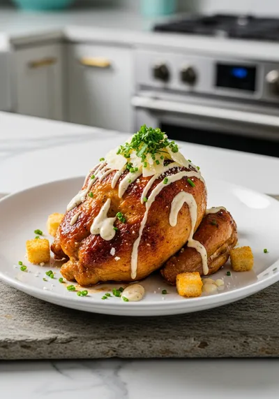 Baked Caesar Chicken