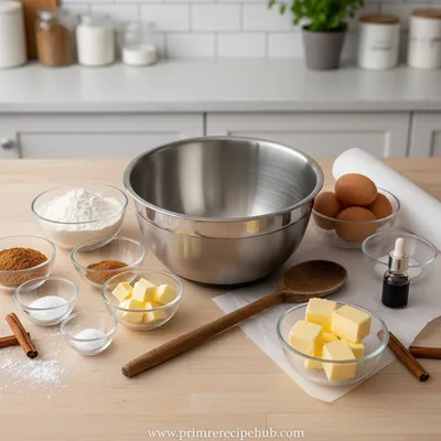 Easy Baked Churro Bites - cooking process