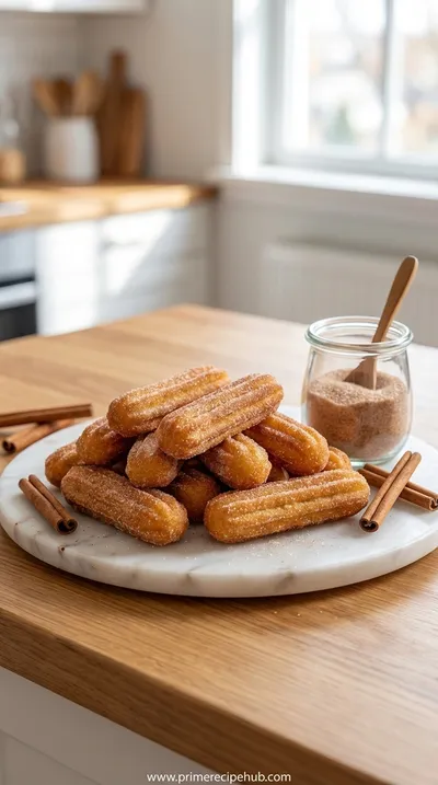 Easy Baked Churro Bites