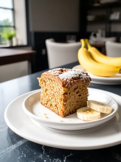 Super Moist Banana Bread - cooking process