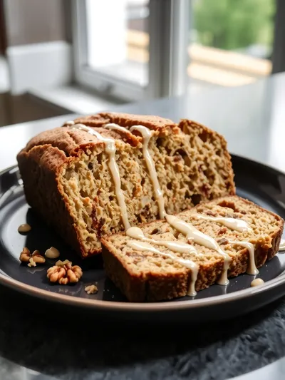 Easy One-Bowl Banana Bread - ready to serve