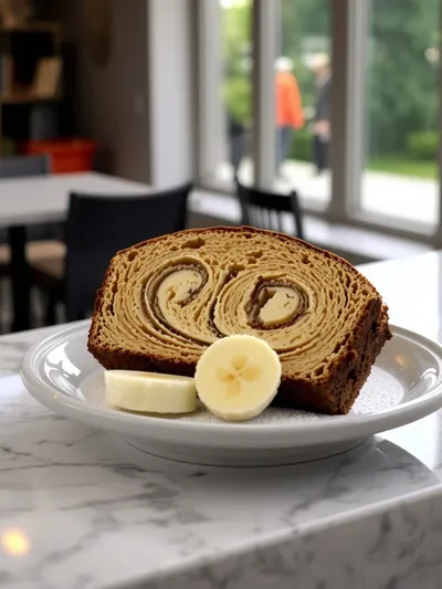 Simply Perfect Banana Bread - ready to serve