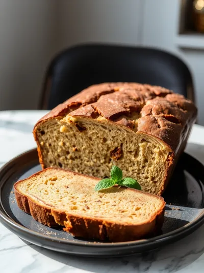 Best Healthy Banana Bread - ready to serve
