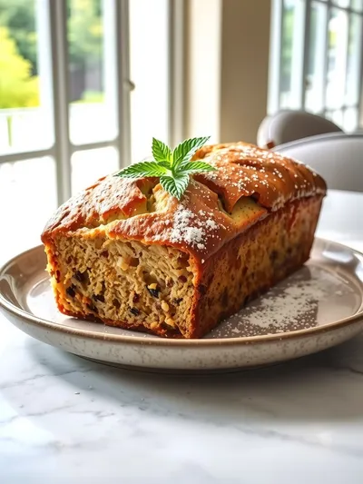 Moist Homemade Banana Bread Recipe - ready to serve