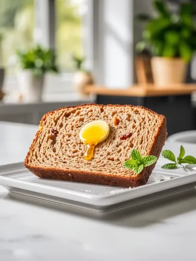Super Simple Banana Bread - ready to serve