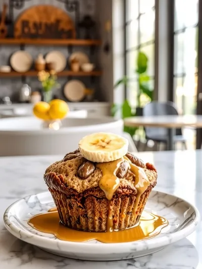 Banana Bread Muffins in 30 Minutes - ready to serve