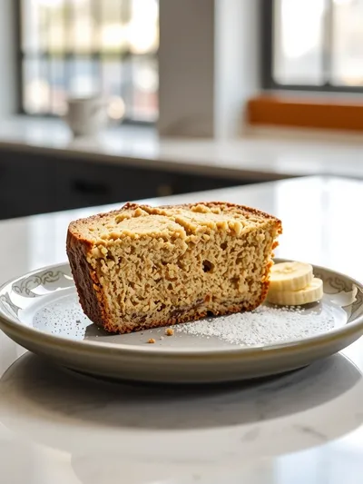 One Bowl Banana Bread - cooking process
