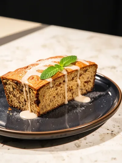 Super Moist Banana Bread - ready to serve