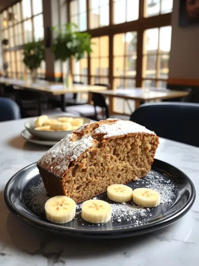Simple Banana Bread Without Butter - cooking process
