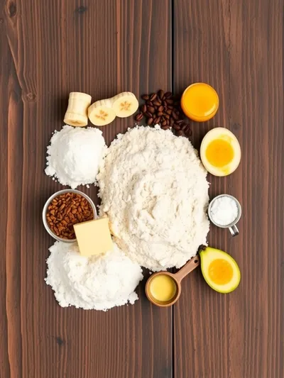 Copycat Starbucks Banana Bread Recipe - ingredients preparation