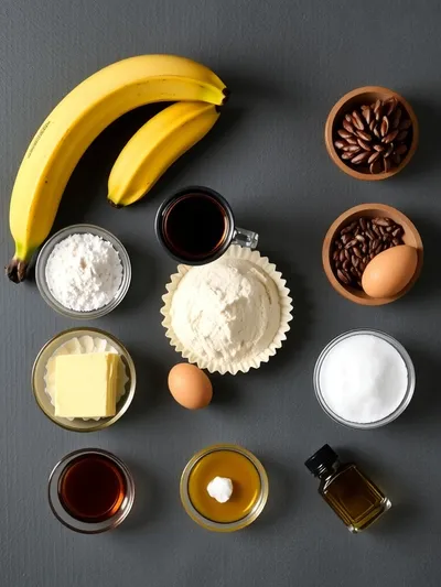 Banana Bread with Espresso – Exquisite Twist - ingredients preparation