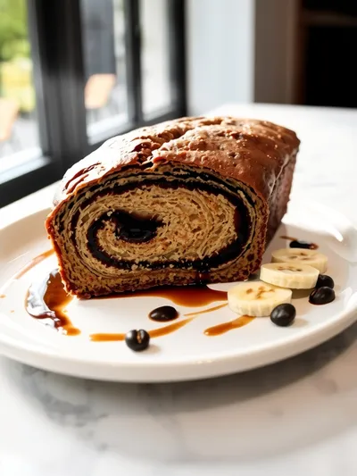 Banana Bread with Espresso – Exquisite Twist - ready to serve