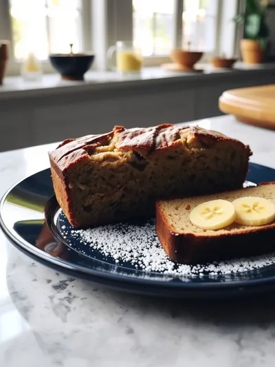 Banana Bread With Oil – Moist & Delicious - ready to serve