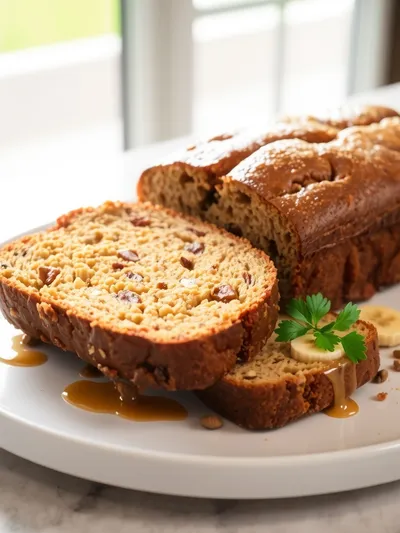 Ultimate Banana Nut Bread – Extra Moist & Flavorful - ready to serve