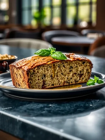Easy Banana Zucchini Bread - cooking process
