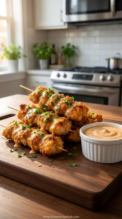 Bang Bang Chicken Skewers Recipe
