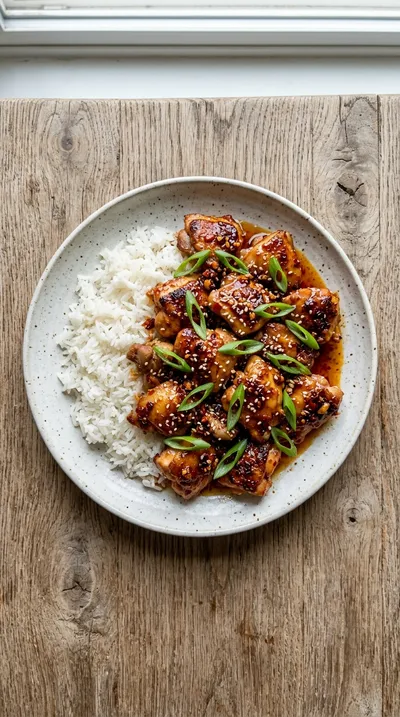 Chili Crisp Hot Honey Chicken - cooking process