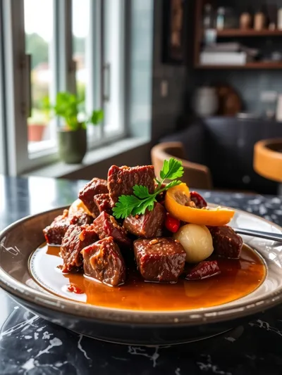 Easy Homemade Beef Stew Recipe - ready to serve