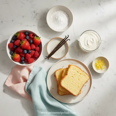 Berry Vanilla Trifle – 4th of July Dessert - cooking process