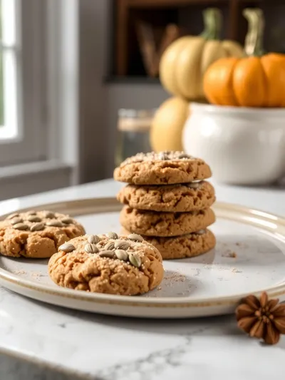 Brown Butter Pumpkin Snickerdoodle Cookies - cooking process