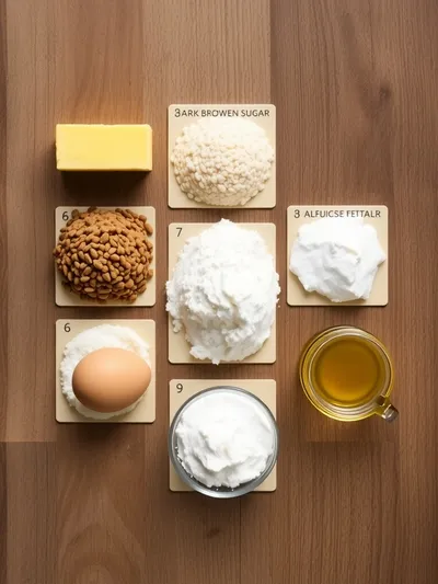 Butterbeer Cookies – Harry Potter Inspired - ingredients preparation