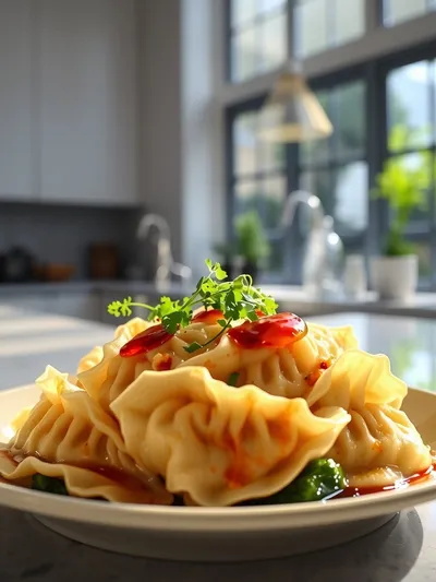 Cabbage Dumplings – High-Protein, 38g Protein, 335 Calories