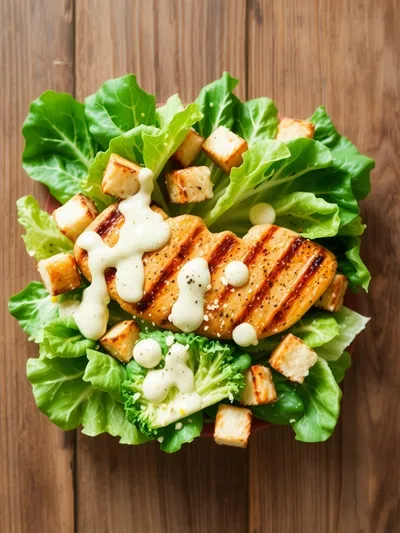 Melt-in-Your-Mouth Caesar Chicken - ingredients preparation