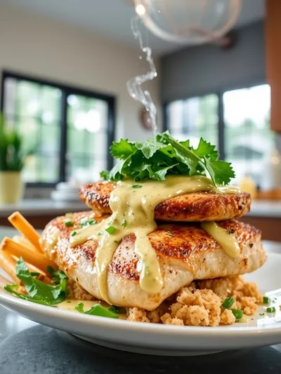 Melt-in-Your-Mouth Caesar Chicken