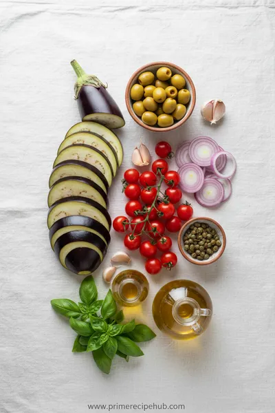 Caponata Recipe: Sweet‑Sour Eggplant Relish - cooking process