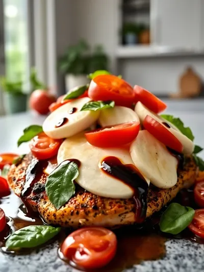 30-Minute One Pan Caprese Chicken