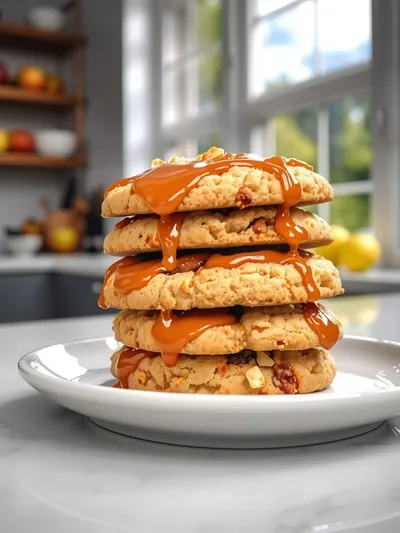 Caramel Apple Cookies Recipe