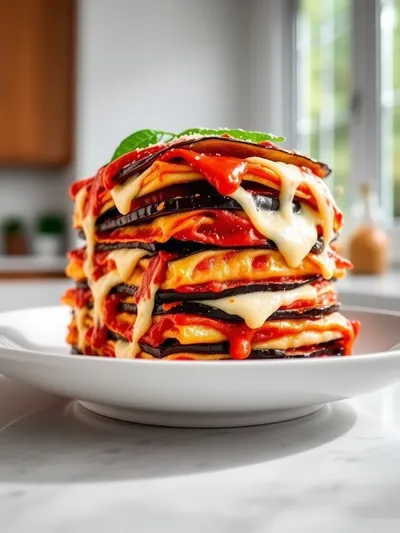 Cheesy Eggplant Lasagna – Low-Carb Italian Classic