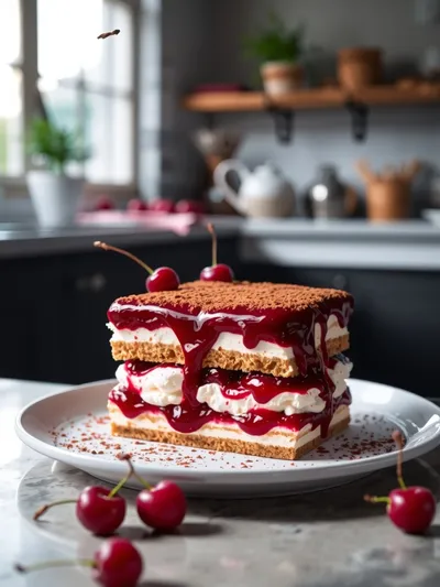 Cherry Tiramisu Recipe – Elegant & Festive