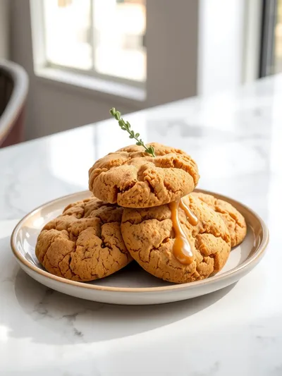 Chewy Pumpkin Snickerdoodles - ready to serve