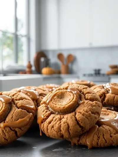 Chewy Pumpkin Spice Cookies with Brown Butter & Molasses