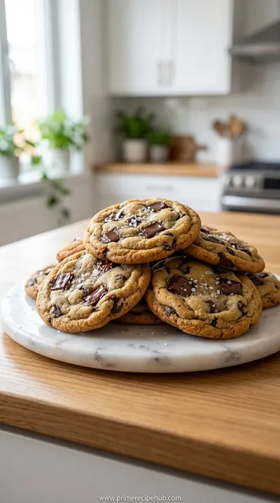 Chewy Sourdough Chocolate Chip Cookies