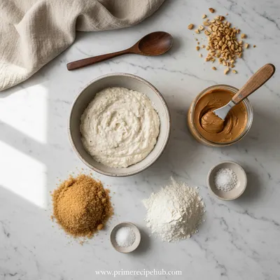 Chewy Sourdough Peanut Butter Cookies - cooking process