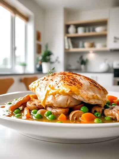 Chicken Fricassee – Quick French Chicken Stew