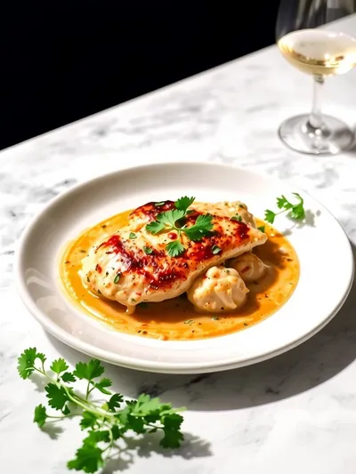 Chicken Fricassee – Quick French Chicken Stew - ready to serve