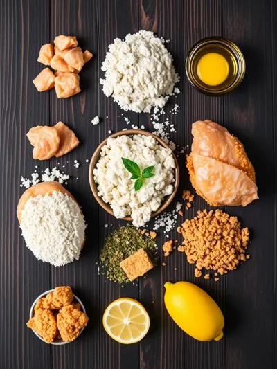 Chicken Fried Chicken Recipe – The Best Way - ingredients preparation