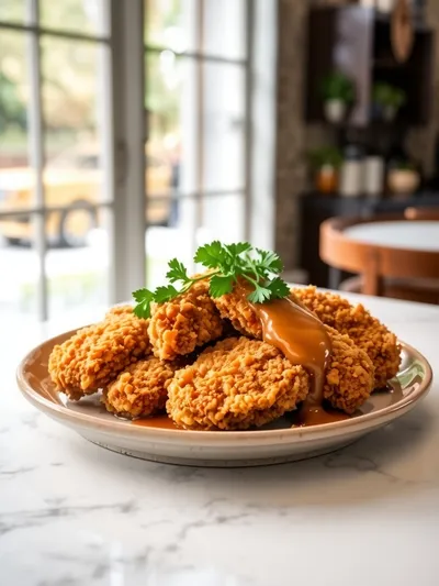 Chicken Fried Chicken Recipe – The Best Way - cooking process